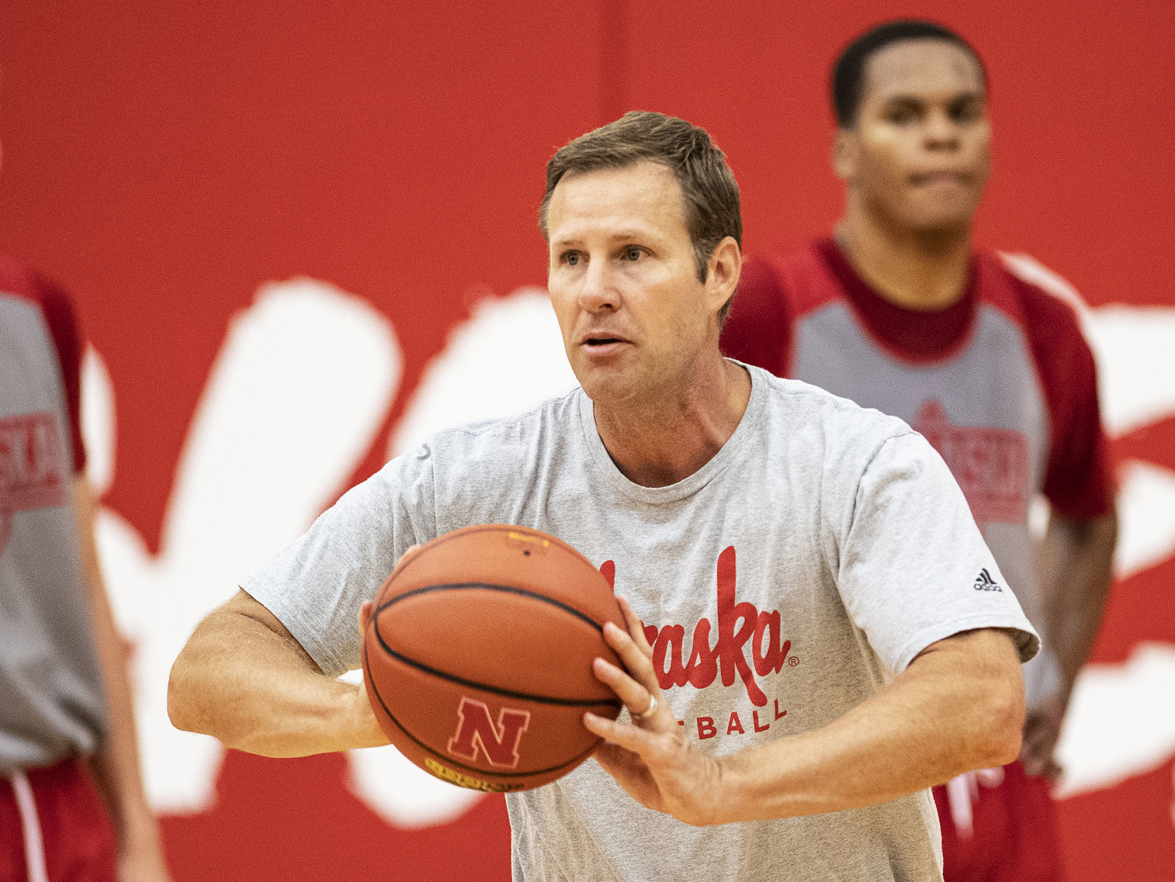 Nebraska men's hoops practice, 7.23